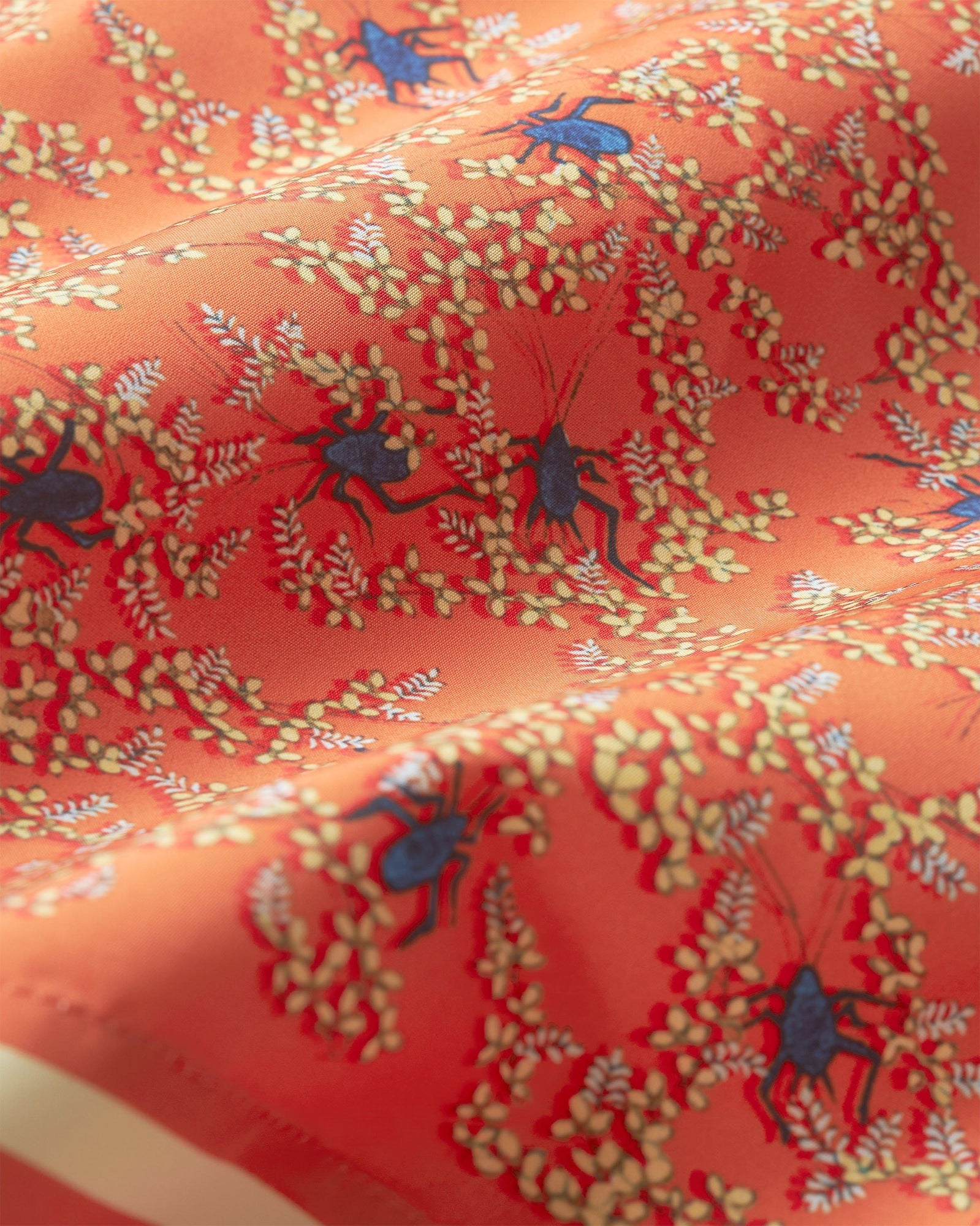 Wonder Full Print Mid-Length Swim Shorts Woven In France in Havana Sun colour | Havana Sun