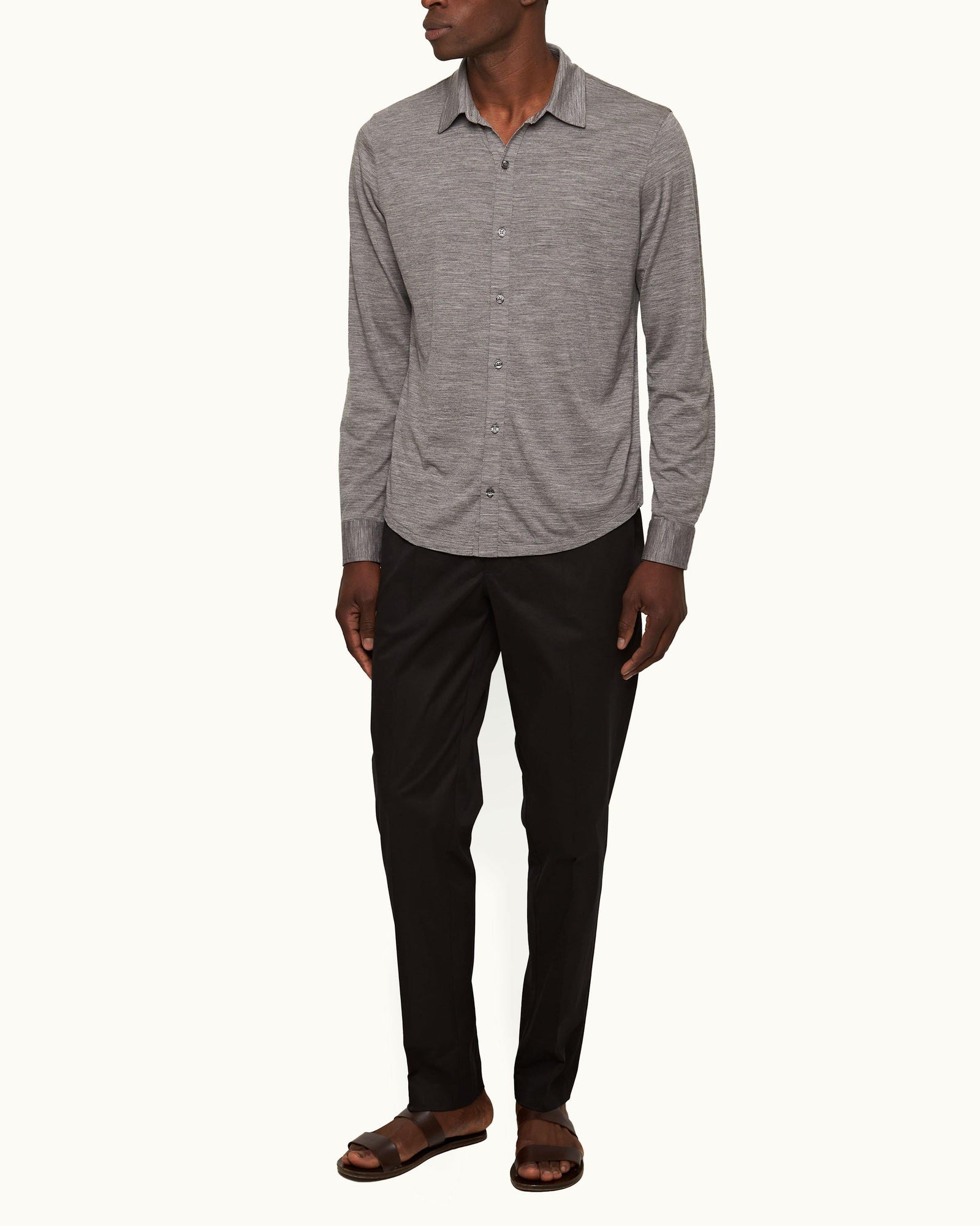Men | Carsyn Cashmere Trouser | Black