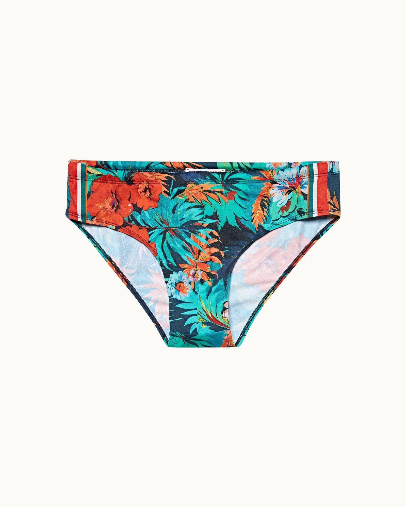 Multi Anemone Classic Swim Briefs | Multicolour