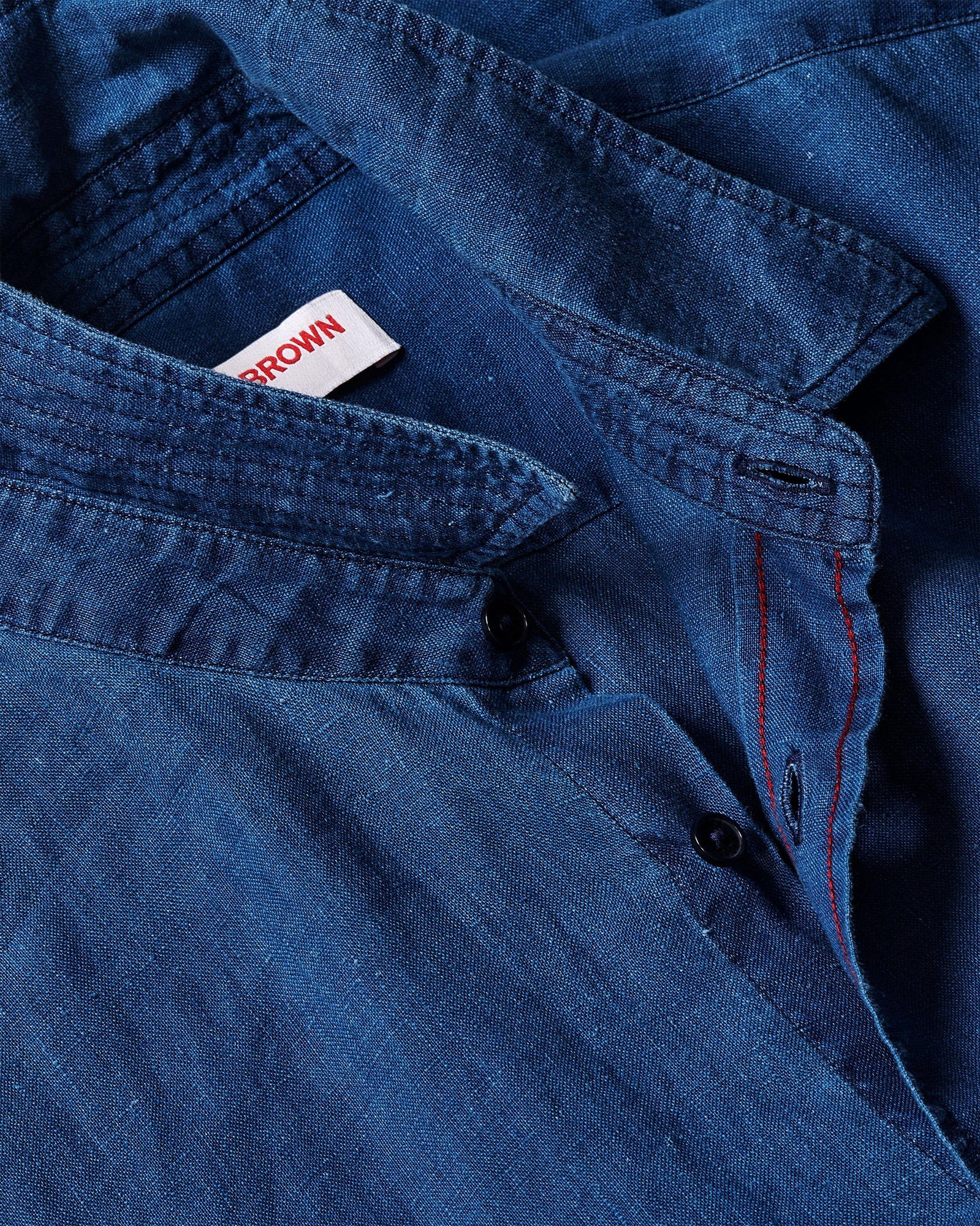 Men | Giles Indigo Shirt | Deep Indigo