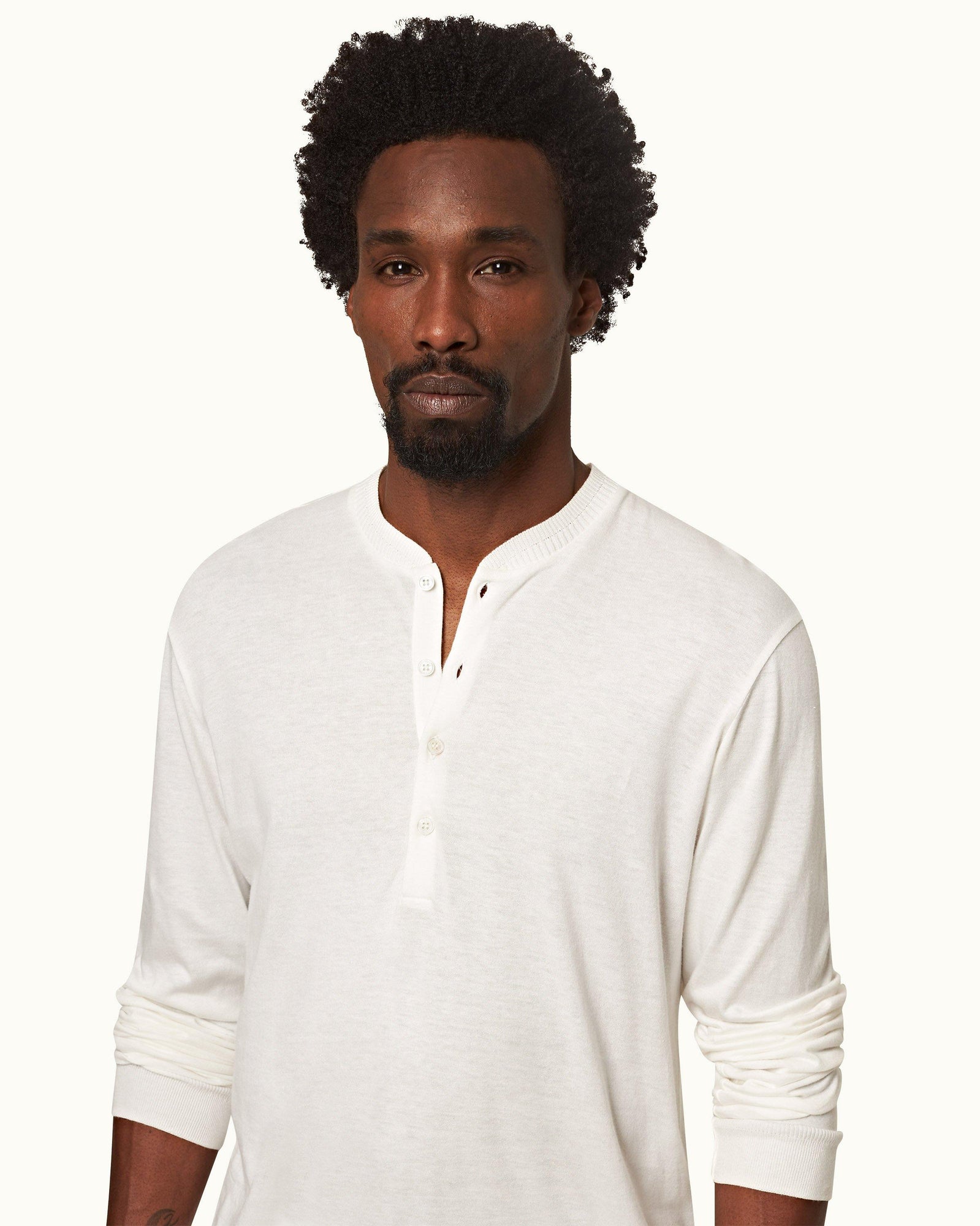 Sand Bar Classic Fit Long-Sleeve Cotton-Modal T-shirt | Sandbar