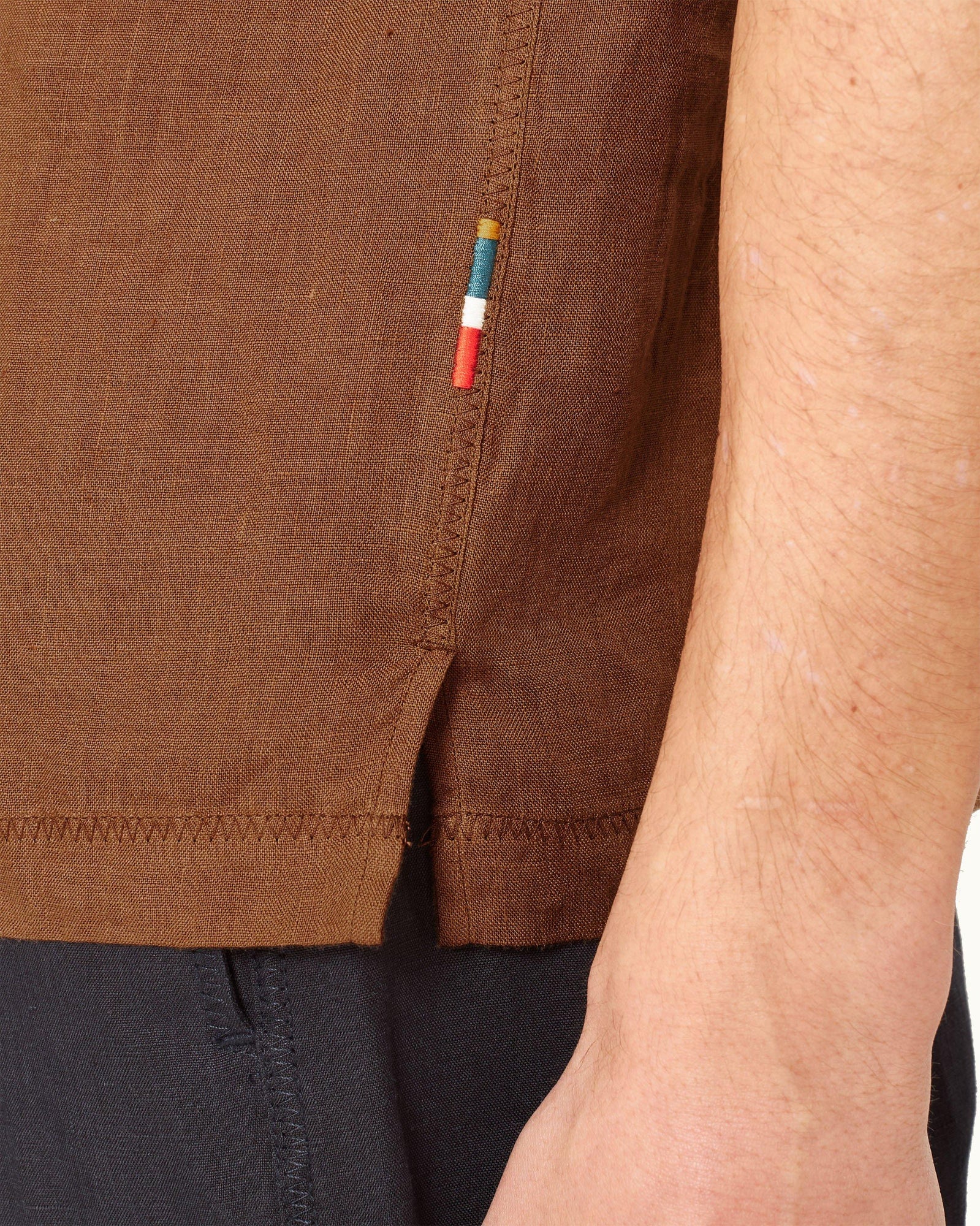 Men | Maitan Shirt | Cinnamon Coffee
