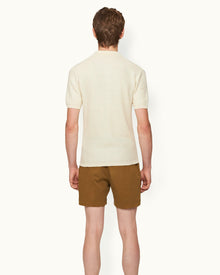 Sea Mist Classic Fit mercerised Cotton Polo Shirt | Sea Mist