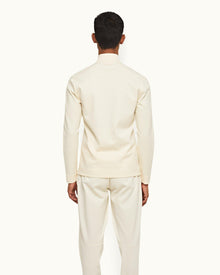 Sea Mist Classic Fit Articulated Half-Zip Sweatshirt | Sea Mist