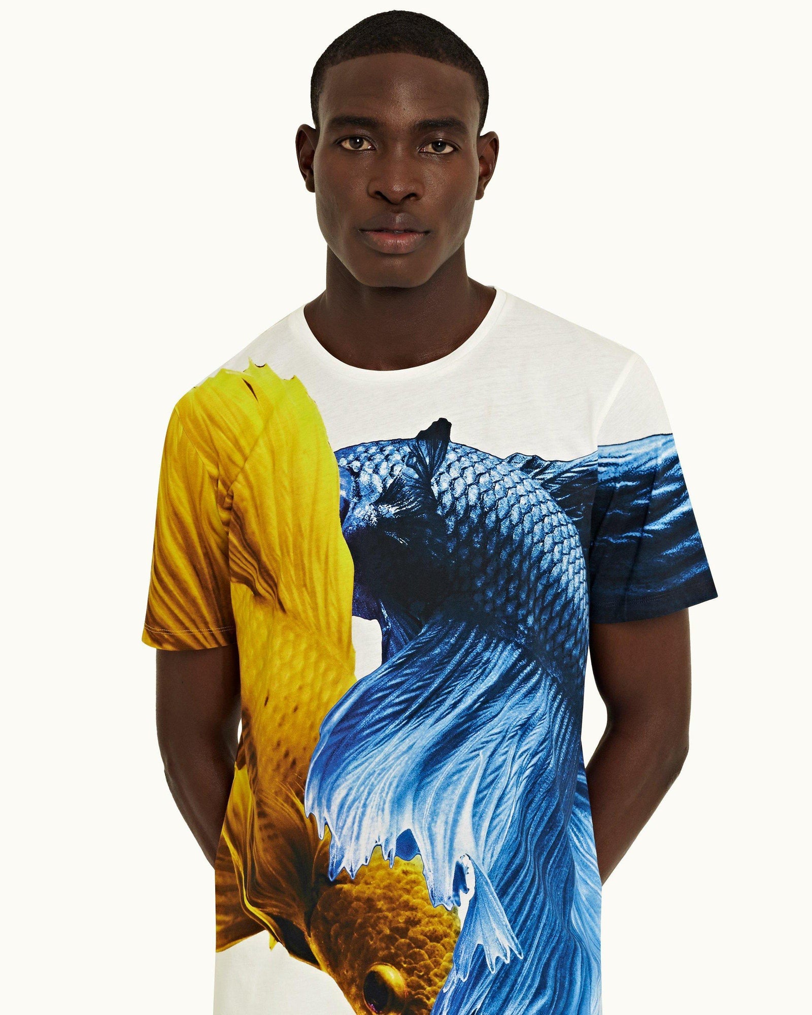 Day In The Ocean Relaxed Fit Organic Cotton T-shirt | Day In The Ocean