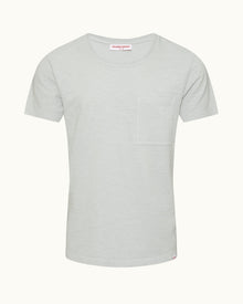 Ob Classic Tee Classic Fit Garment Dye Organic Cotton T-shirt In White Jade | White Jade