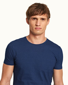 Ob-T Denim Tailored Fit Crew Neck T-Shirt | Denim Pigment
