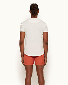 Ob-T Cloud Wild Roses Logo Tailored Fit Crew Neck T-Shirt | Cloud