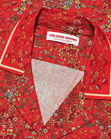 Kids | Vermillion Pedro Solo Fantasy Capri Collar Shirt | Vermillion