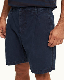Indigo Relaxed Fit Denim Shorts | Indigo