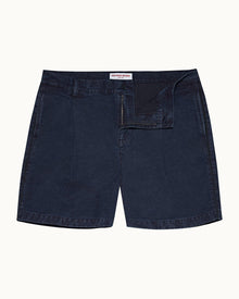 Indigo Relaxed Fit Denim Shorts | Indigo