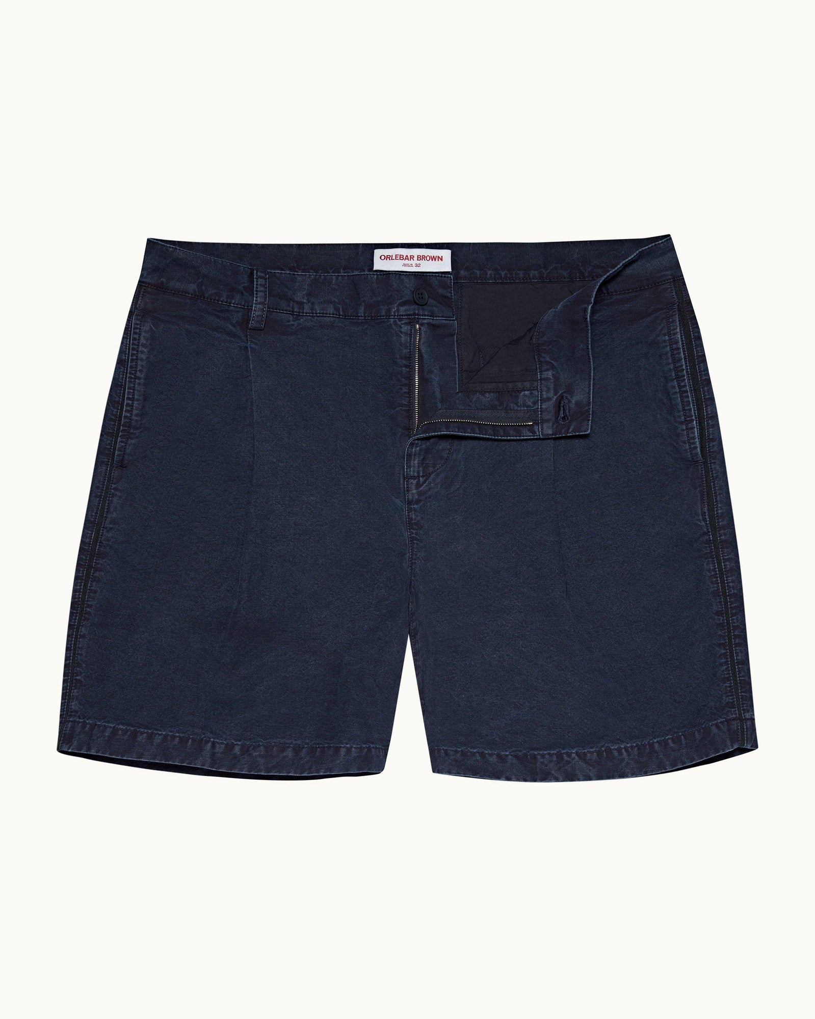 Indigo Relaxed Fit Denim Shorts | Indigo