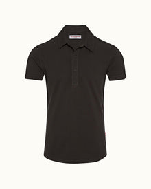 Kids | Sebastian Dark Umber Tailored Fit Polo Shirt | Dark Umber