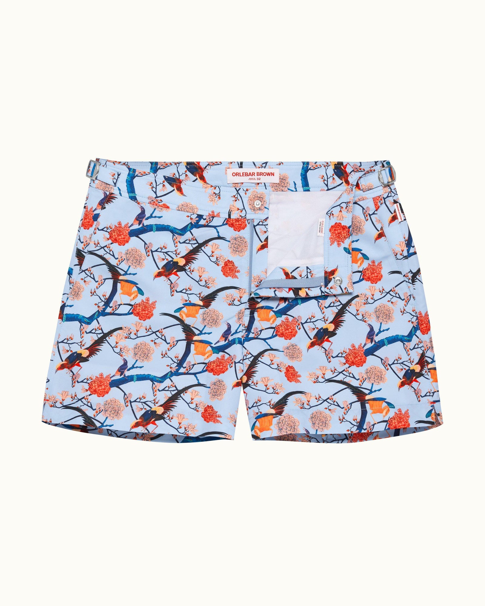 Setter Light Island Sky Flight Of Fantasy Shorter-Length Swim Shorts | Light Island Sky