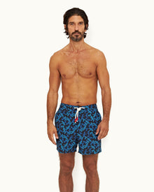 Dark Sapphire Current Drawcord Mid-Length Swim Shorts | Dark Sapphire