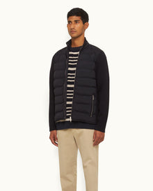 Men | Wallace Merino Jacket | Navy