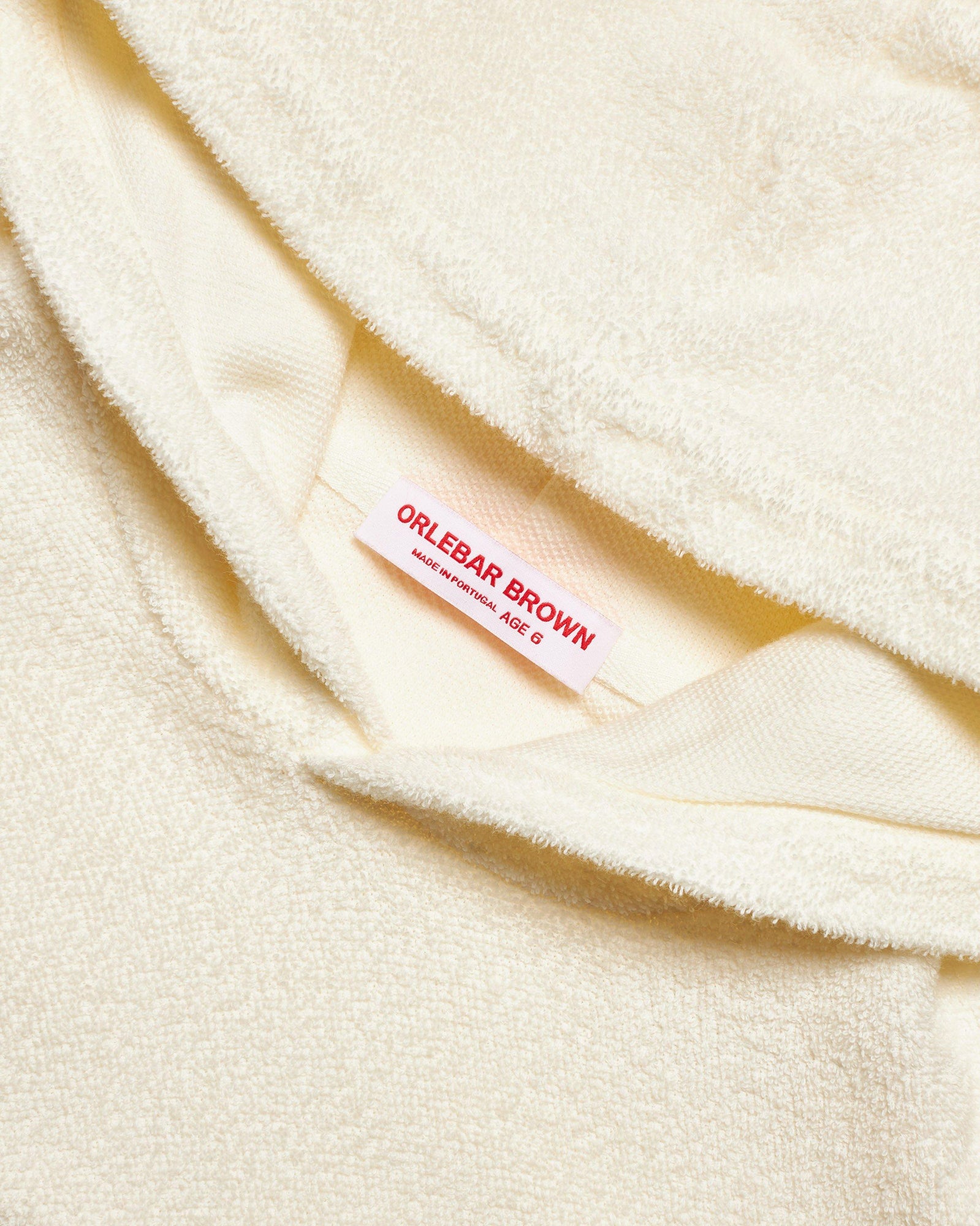 Kids | White Sand Mix Texture Hooded Sweatshirt | White Sand