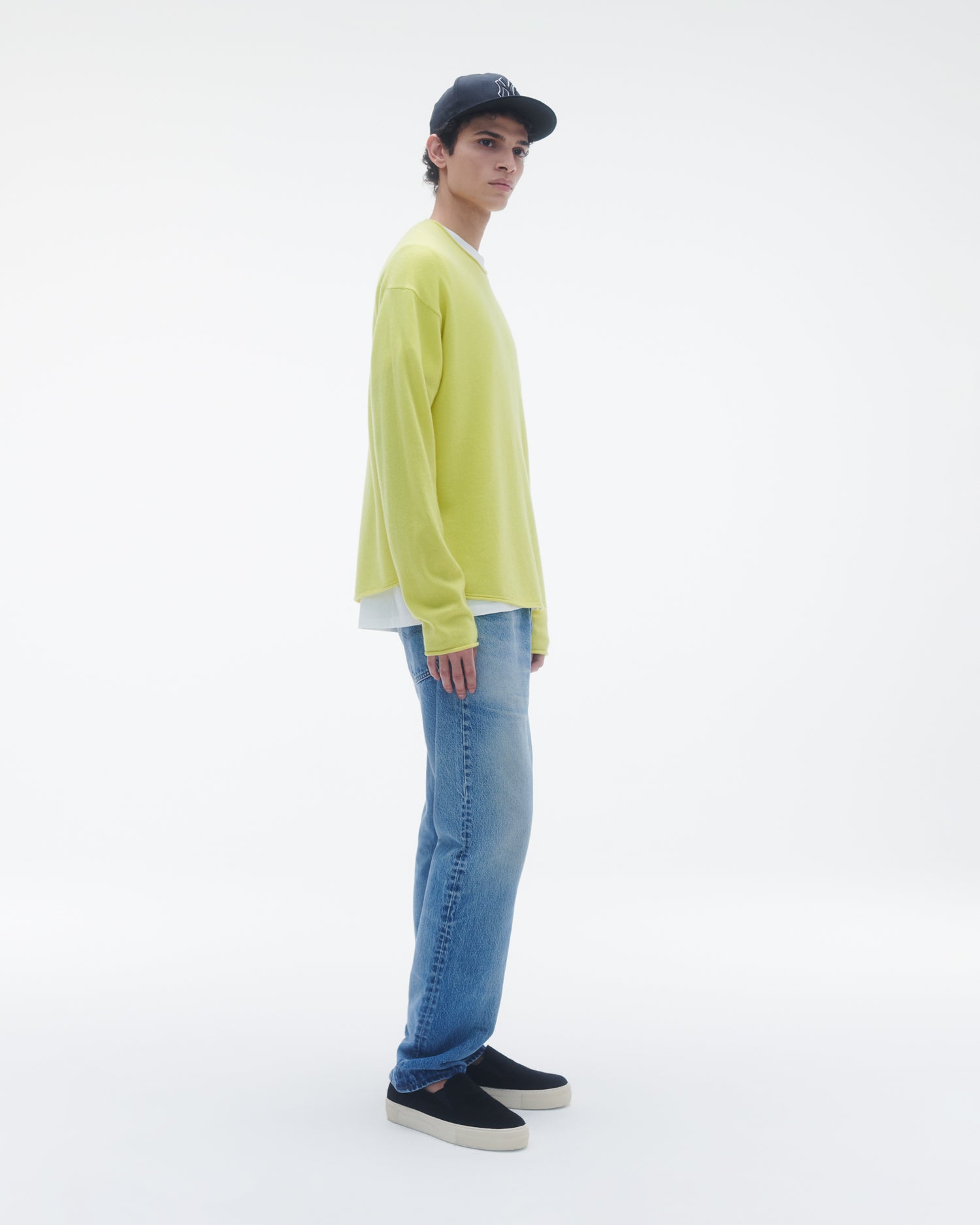 Unisex | Oversized Crew | Lemon