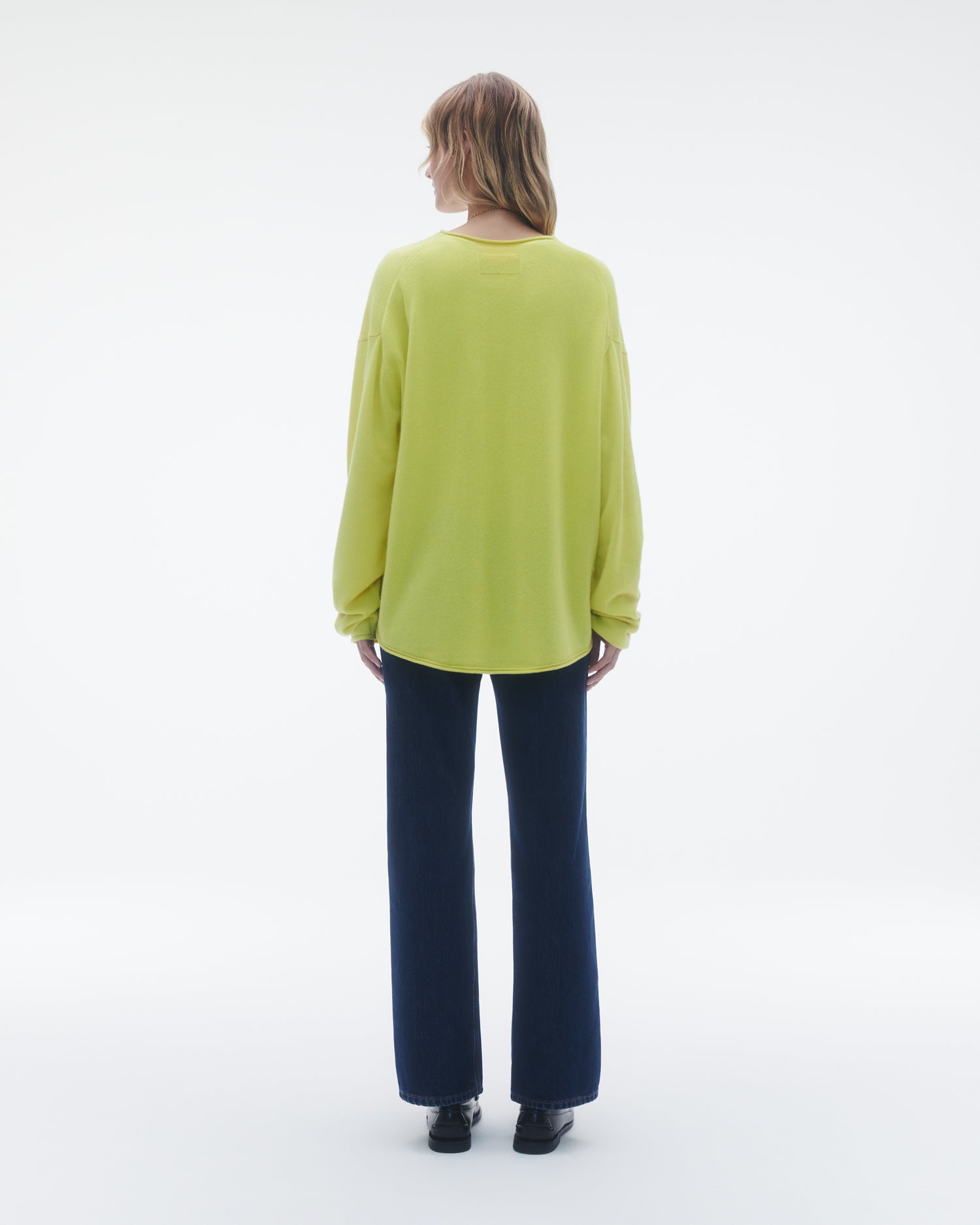 Unisex | Oversized Crew | Lemon