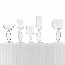 Omnia Dripping Drops Glasses - No.3 | Clear Crystal | Set of 2