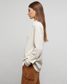 Womens | Button Down Waffle Shirt | Swan