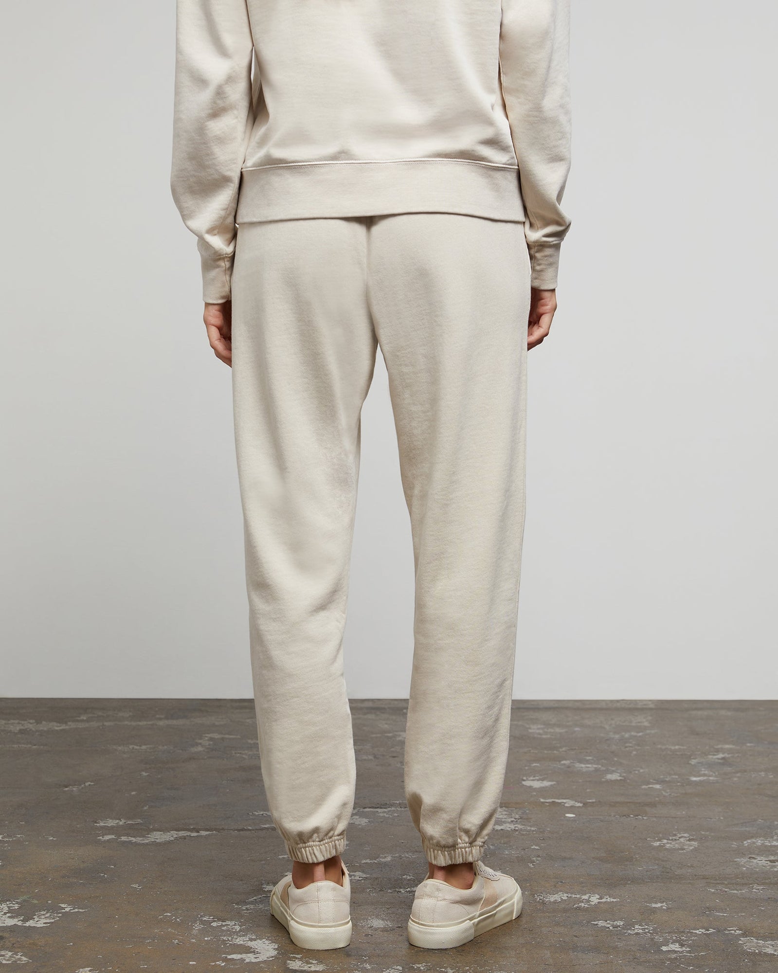 Womens | Garment Dye Terry Jogger | Swan