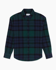 Womens | Flannel Oversized Shirt | Hunter-Multi-Modern-Graham