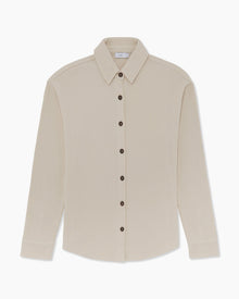 Womens | Button Down Waffle Shirt | Swan