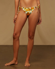 Womens | Kate Bikini Bottom | White Multi