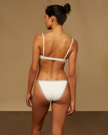 Womens | Flora Bikini Top | White