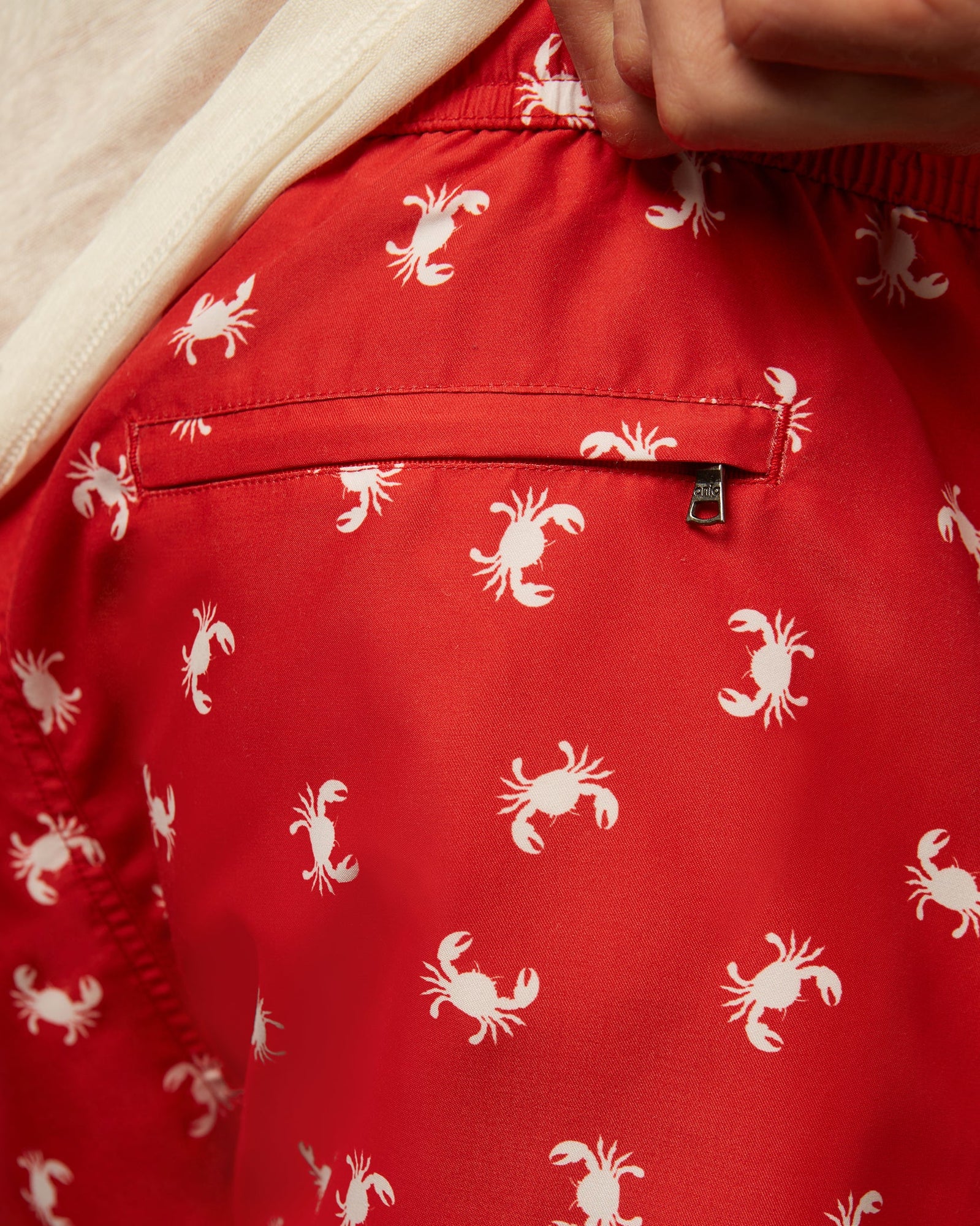 Mens | Charles 5" Swim Trunk - S2023 | Red White