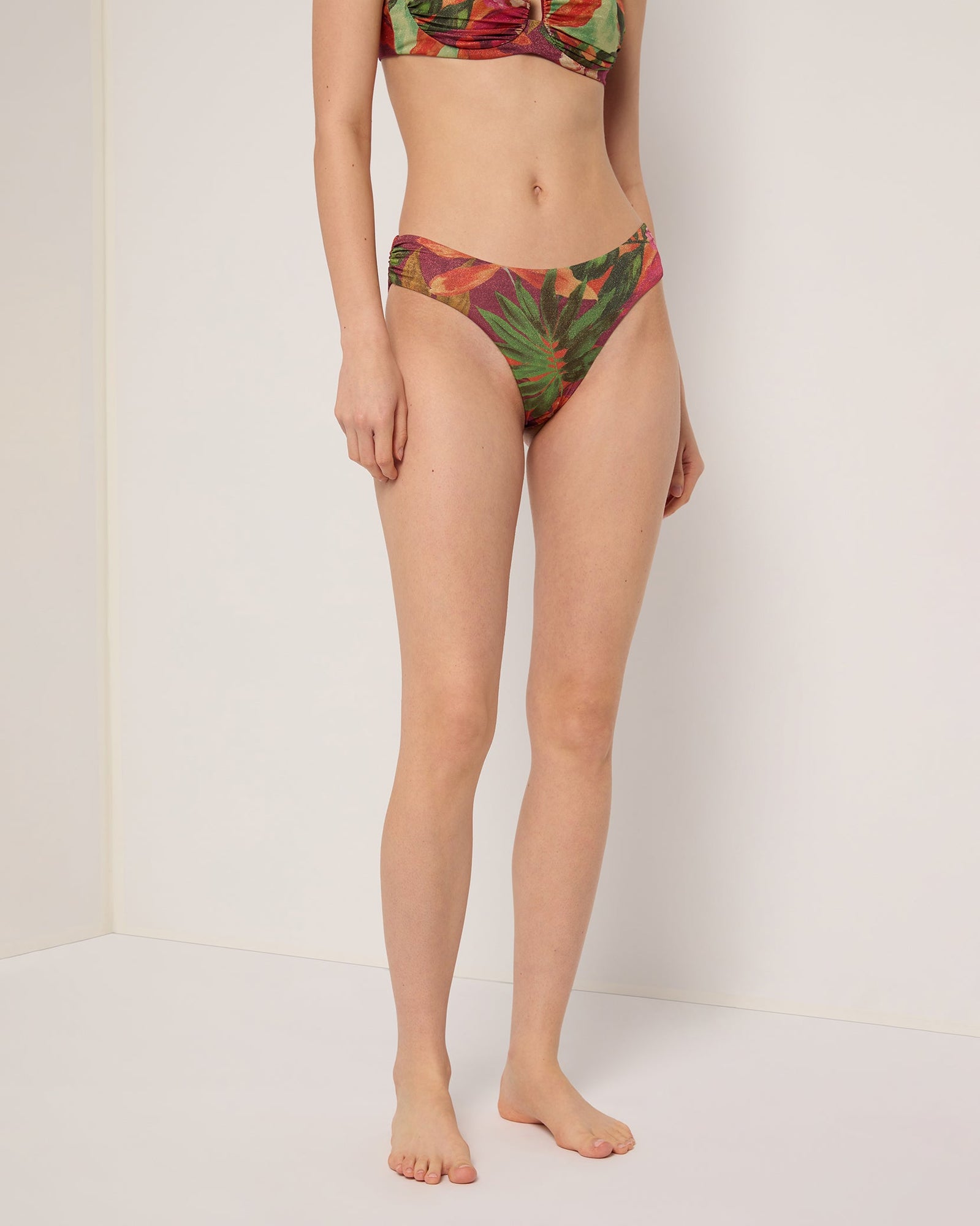Womens | Rosa Bikini Bottom | Rhubarb