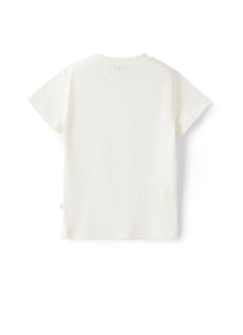 T-Shirt in Cotton And Linen | Milk