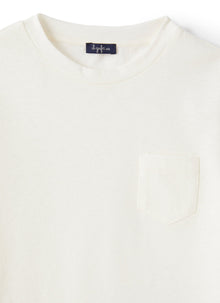 T-Shirt in Cotton And Linen | Milk