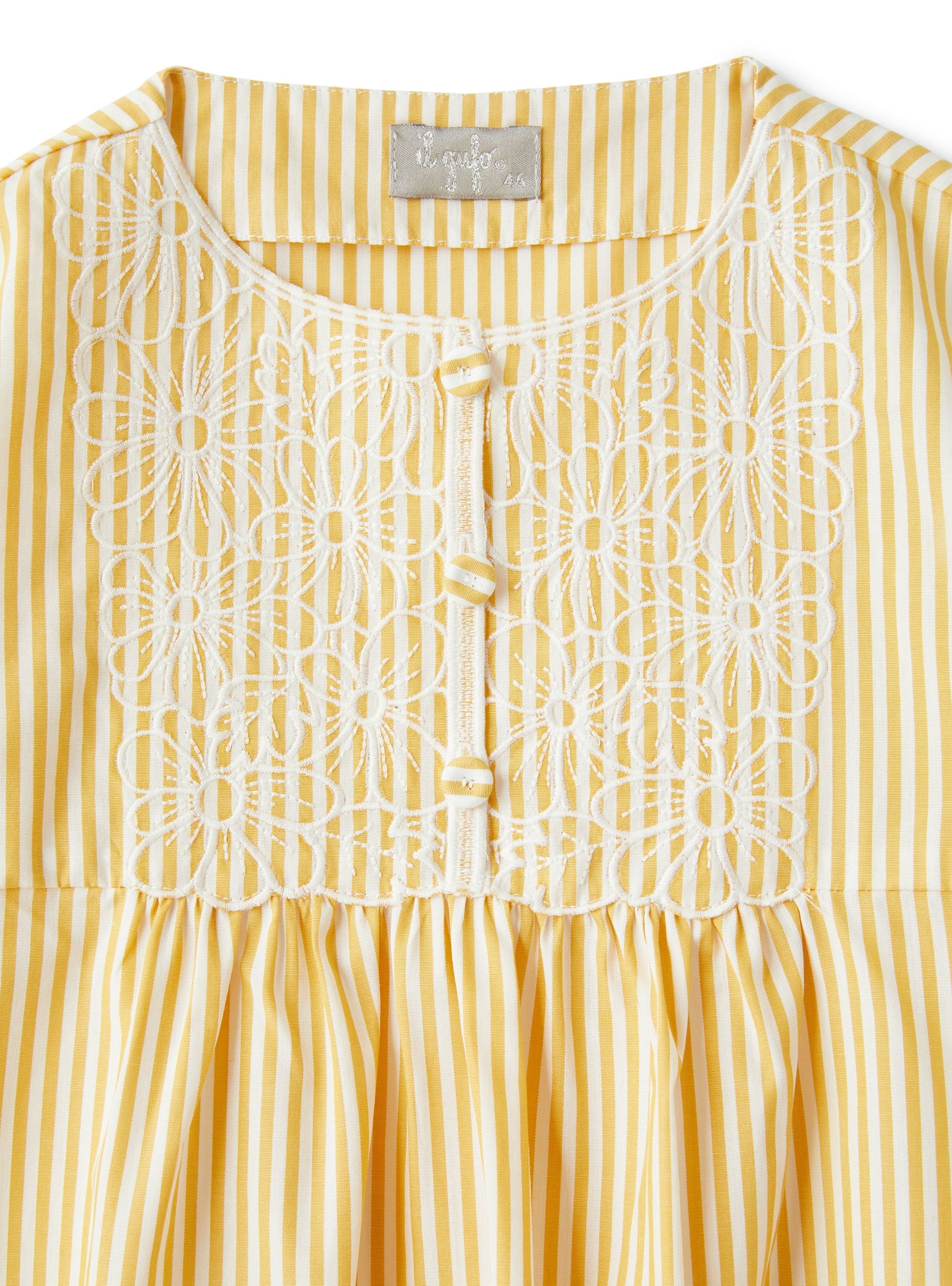 Dress with Embroidered Flowers | Curcuma Riga