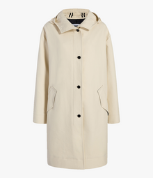 Another Tomorrow 3 In 1 Parka in Off White – Cotton Women's Outerwear