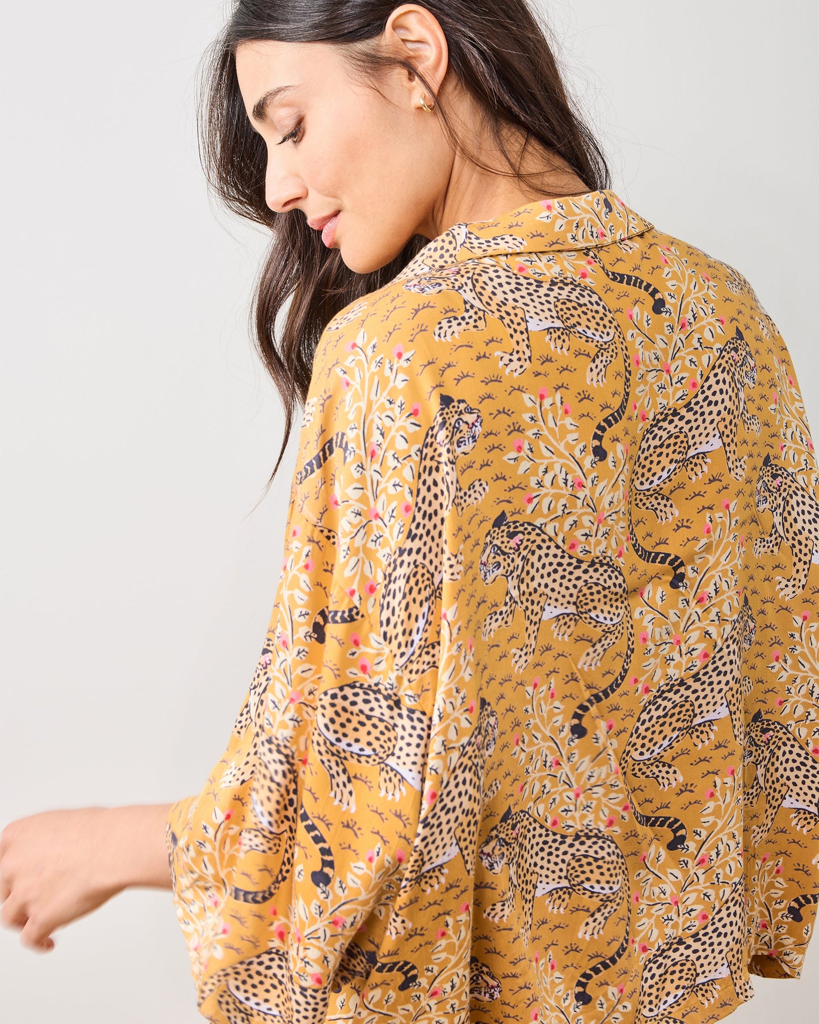 OLD FIT Bagheera - Petite Eco Satin Wildest Dreams Set - Tobacco - Printfresh