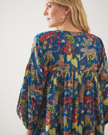 Feline Fatale - Day Tripper Dress - Midnight Swim - Printfresh