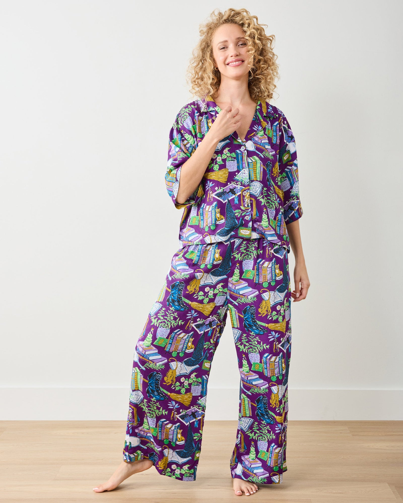 Elphaba's Alchemy - Eco Satin Wildest Dreams Set - Brewed Blackberry - Printfresh