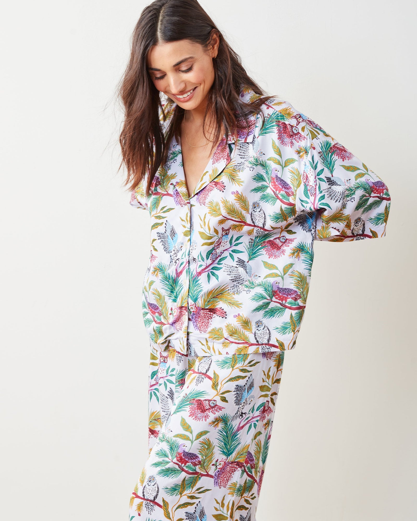 Wise Owls - Eco Satin Wildest Dreams Set - Dusty Lilac - Printfresh