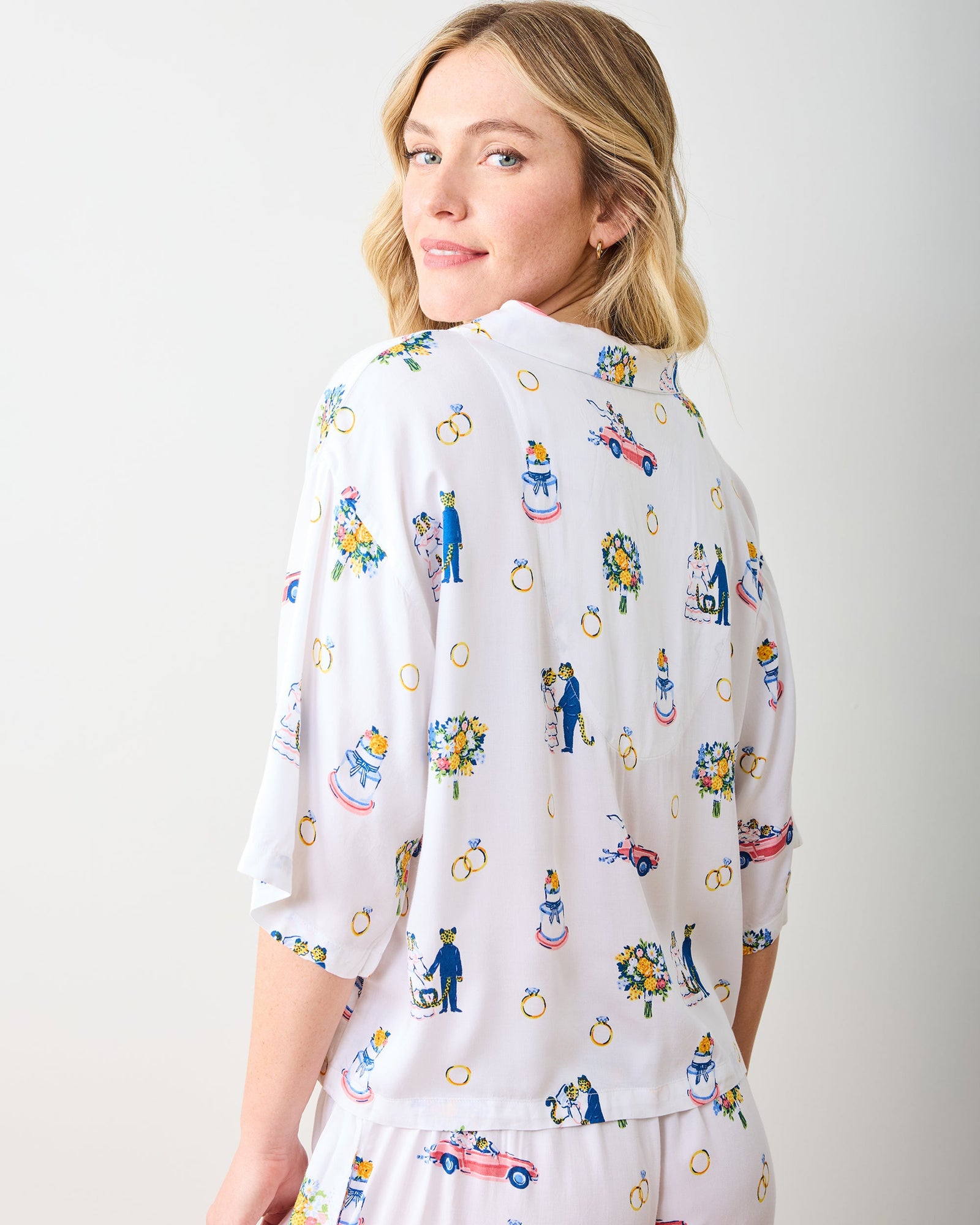 OLD FIT Happily Ever After - Eco Satin Wildest Dreams Set - Cloud - Printfresh