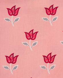 Tulip Bloom - Rosalita Blouse - French Pink - Printfresh