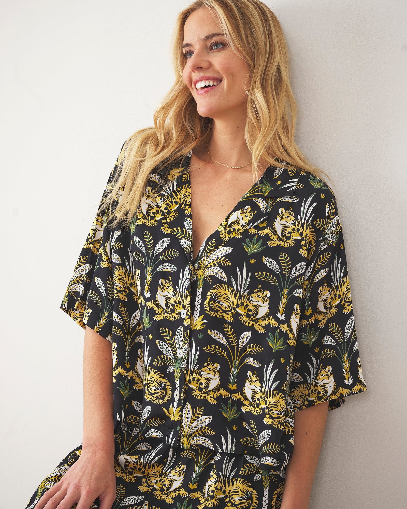 Untamed Tiger - Eco Satin Wildest Dreams Set - Gold Ink - Printfresh
