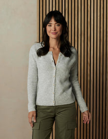 Women | Marianna Cardigan Top | Grey