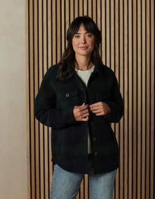 Women | Logan Ski Lodge Jacket | Blackwatch Plaid
