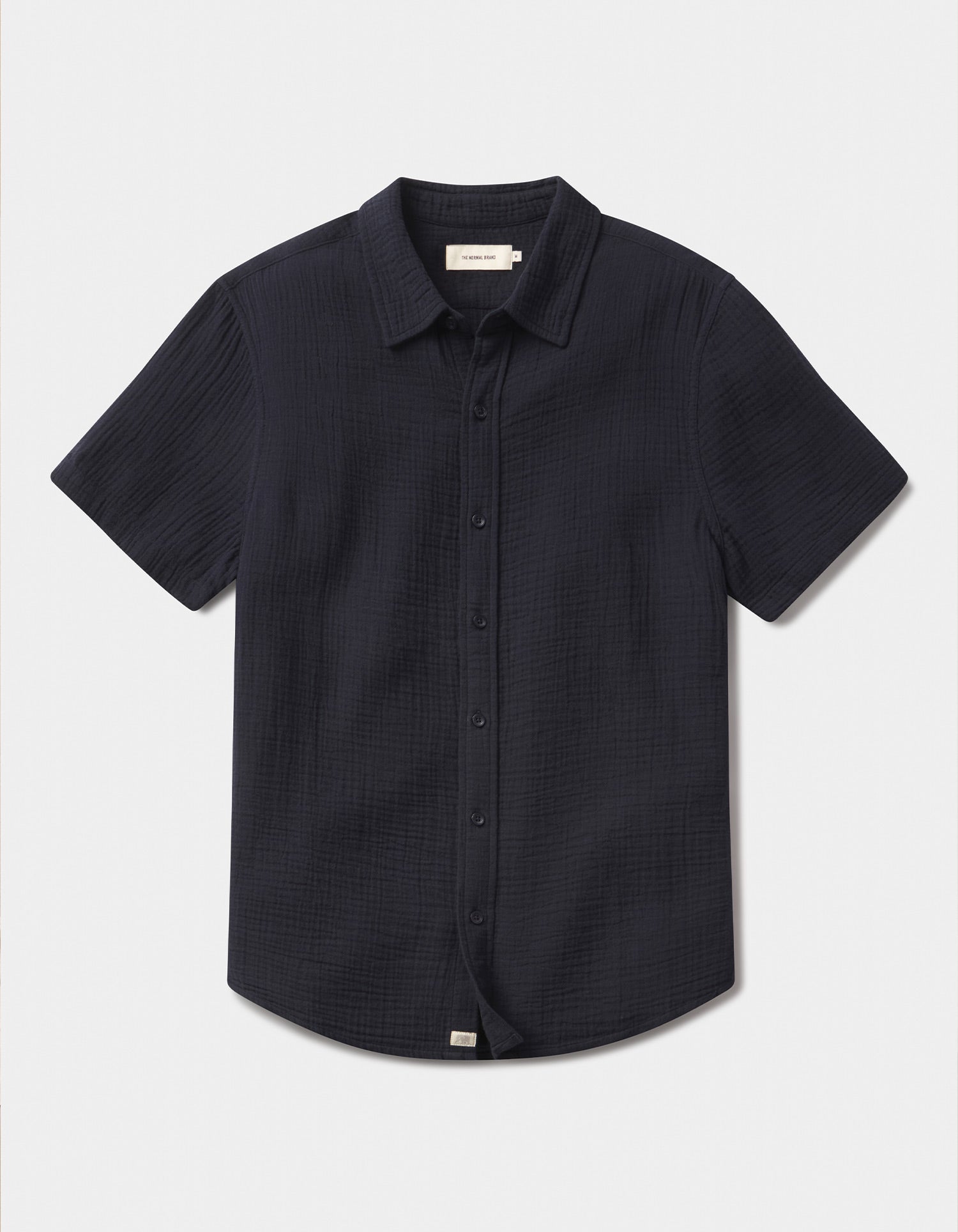 Men | Kalo Short Sleeve Button Up | Navy