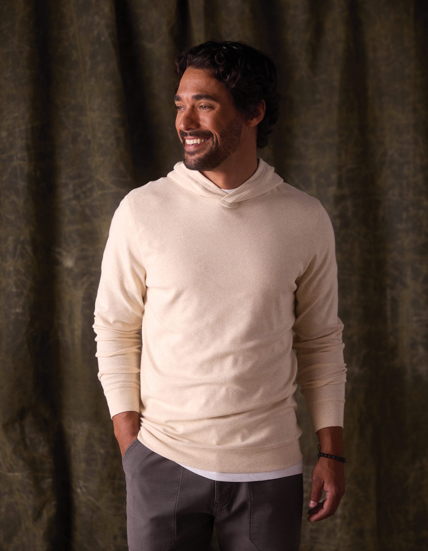 Men | Puremeso Essential Hoodie | Fossil