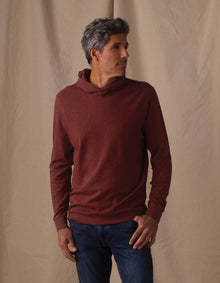 Men | Puremeso Essential Hoodie | Redwood