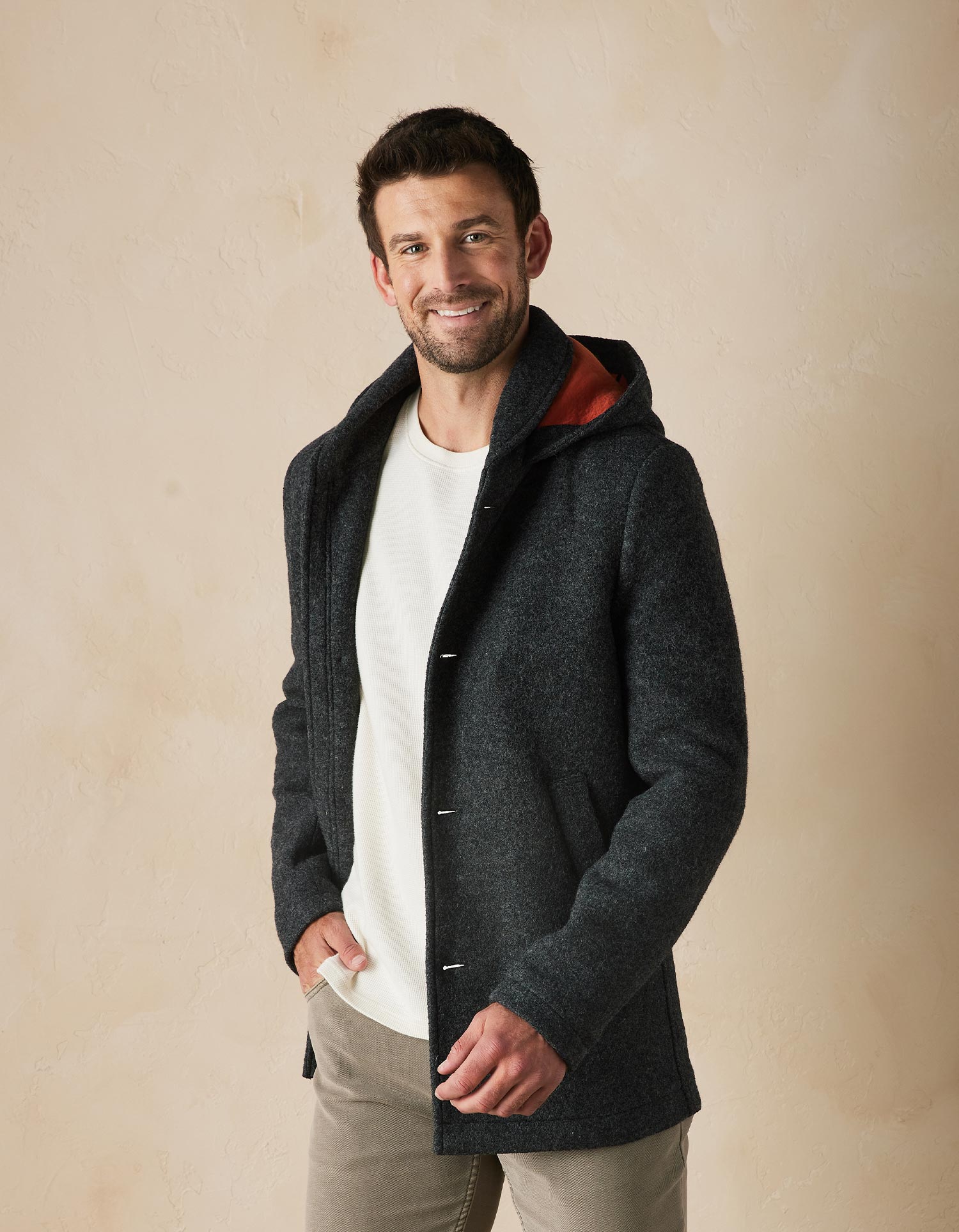 Men | Balboa City Peacoat | Grey