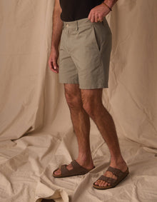 Men | Stretch Chino Short | Moss